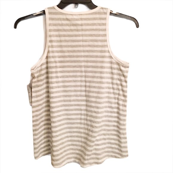 Disney Mickey Minnie Mouse Tank Stiped Swing Tank Tee Top Size Small - Picture 3 of 8